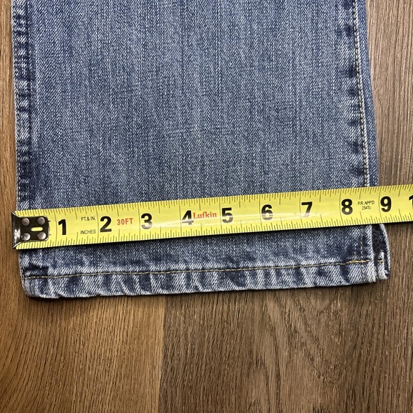 Wrangler Cash‎ Cowgirl Cut Jeans Women's 9/10 Mid Rise Cotton Western Split Hem - Picture 16 of 16